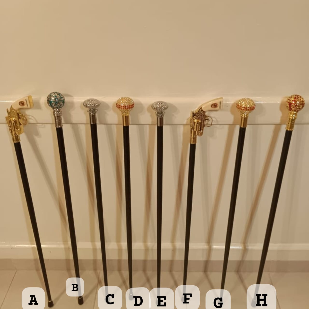 Ornate Fashion Walking Canes
