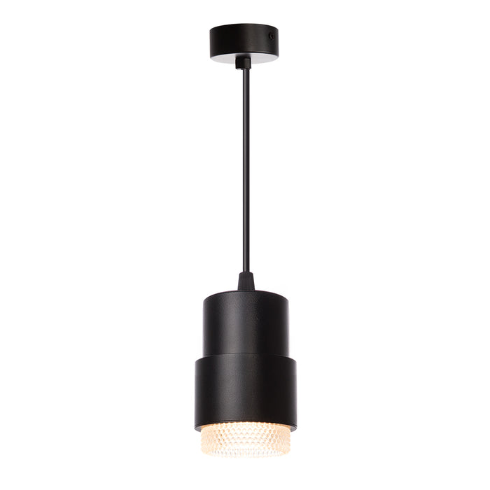 Royal Black Pendant Spotlight Lamp LL 1115-GU-BK