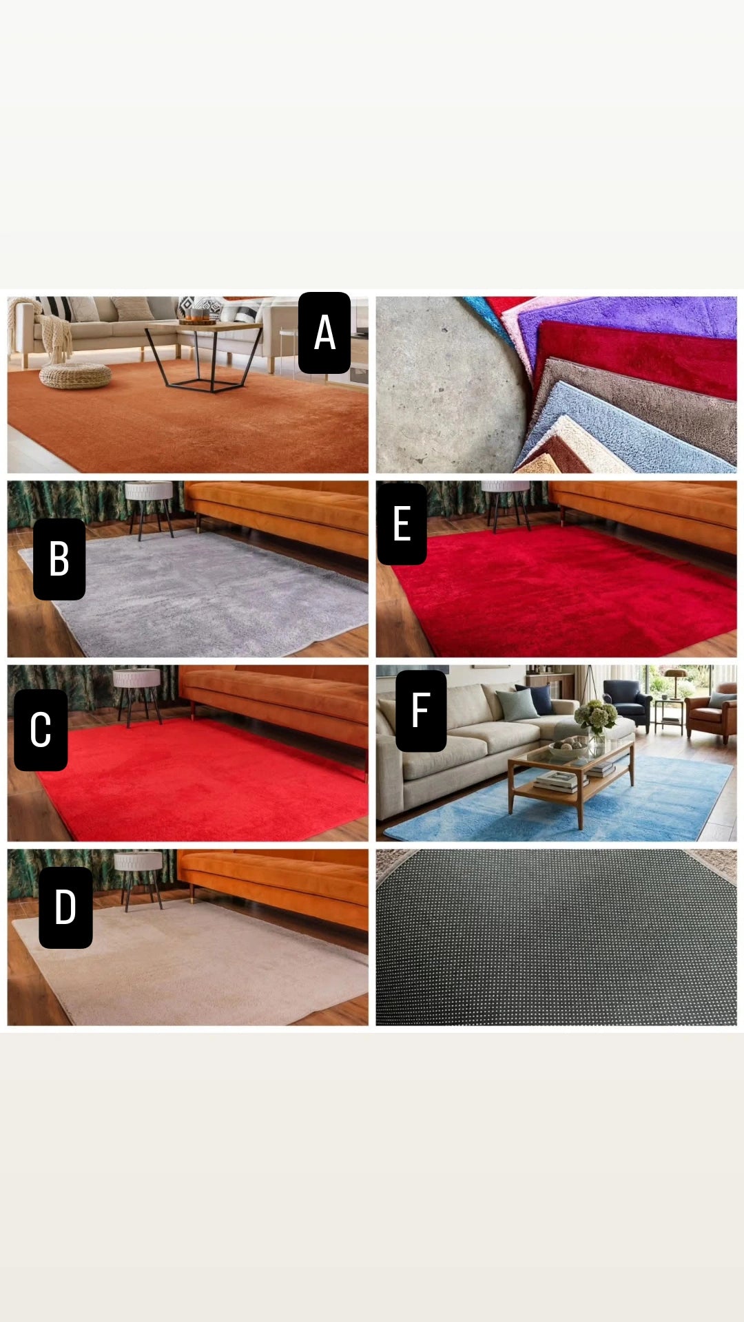 Ultra soft Fluffy Carpet
