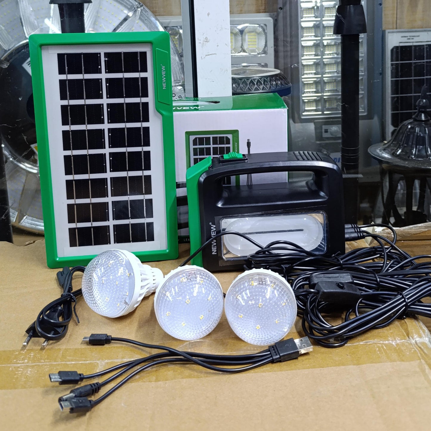 Newvew NV-T203 Solar Lighting System