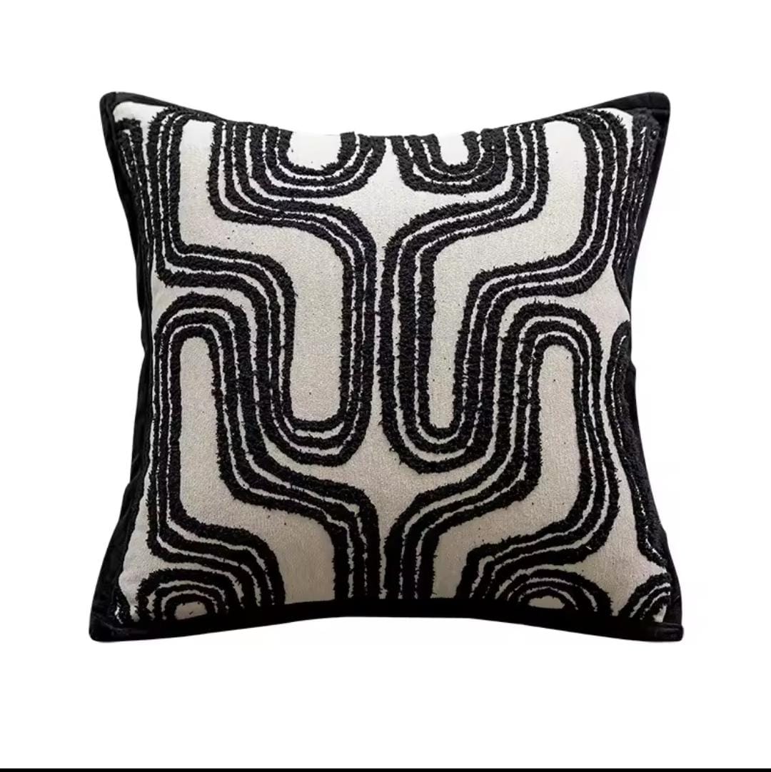 Retro throw pillow covers