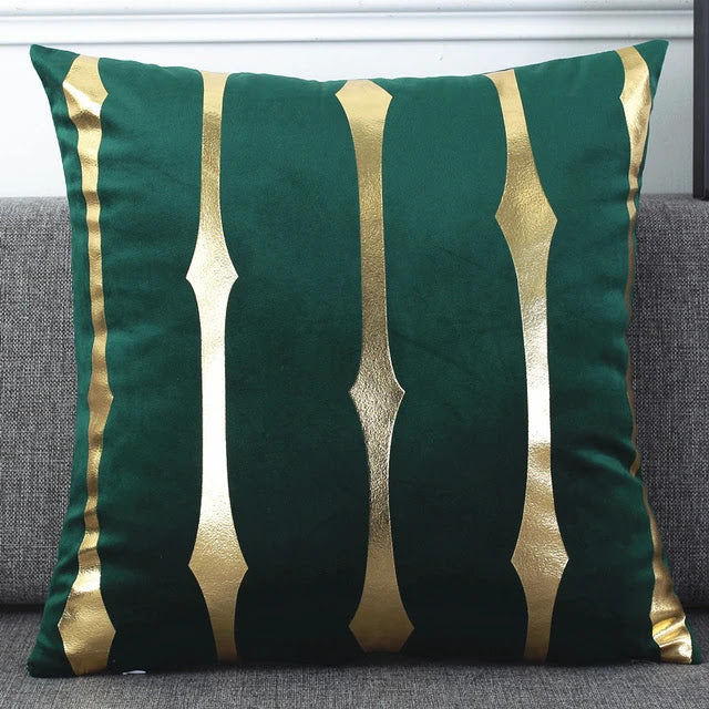 Zebra Print Velvet Cushion Cover