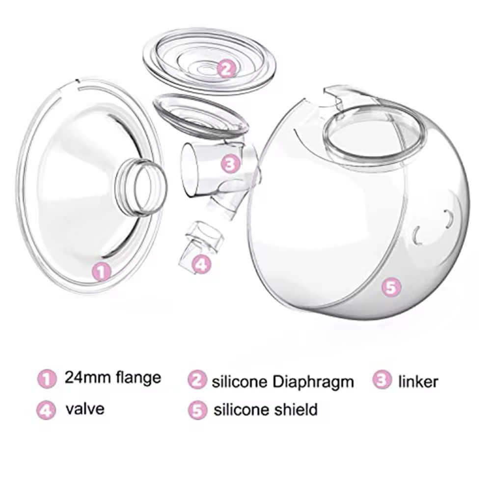 Replacement breast pump cup Gha