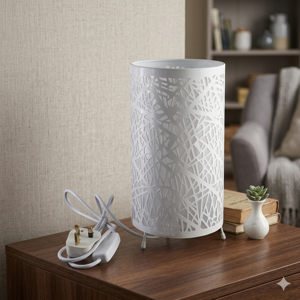 Aluminium Bedside Lamp