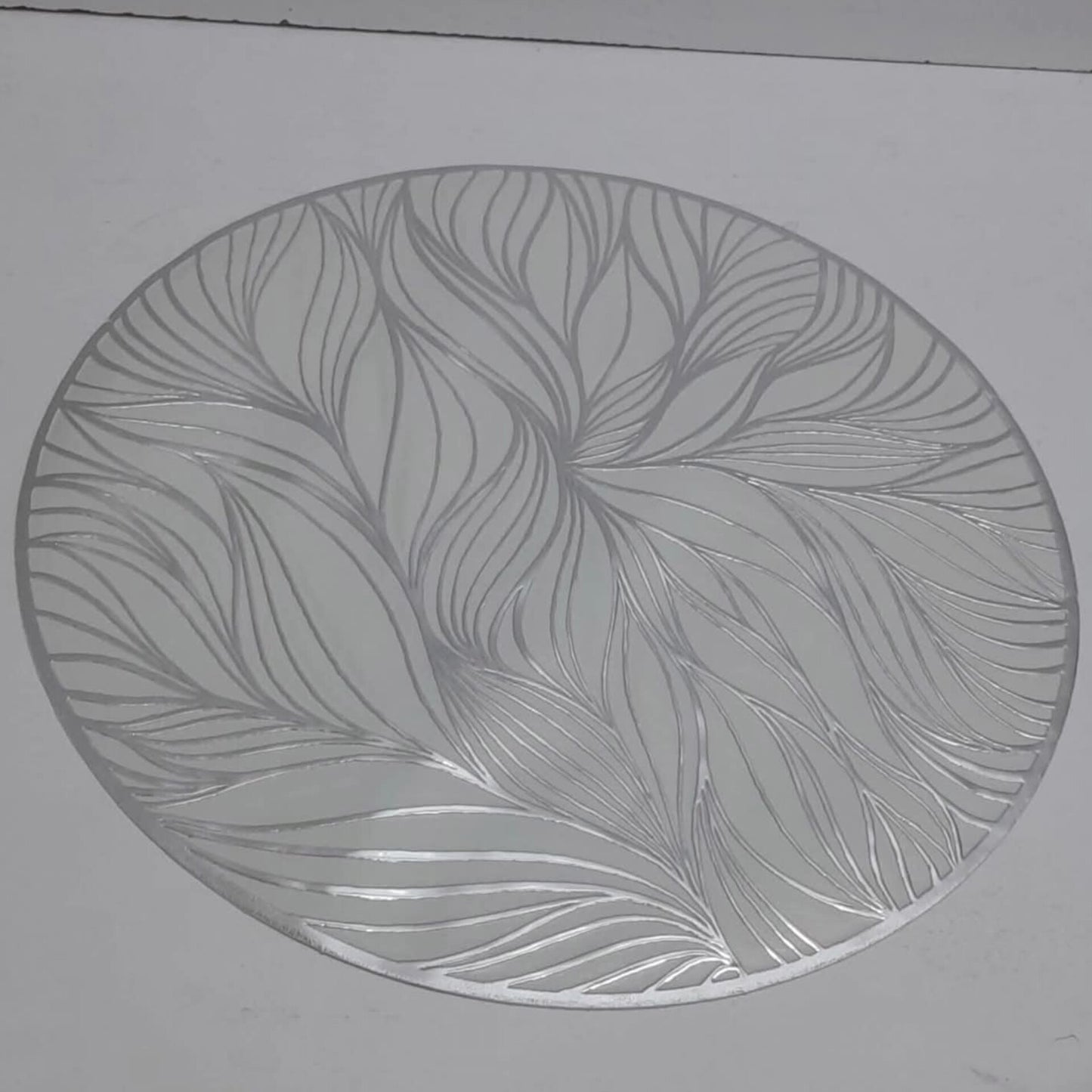 6 Piece Waterproof and Heat Resistant PVC Table Placemat Set