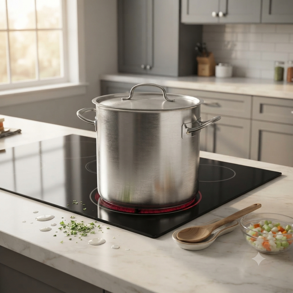 50L Lacor Stock Pot With Lid 50140