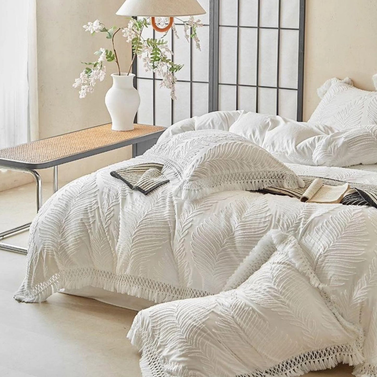 4-Piece King Size Duvet Cover Set