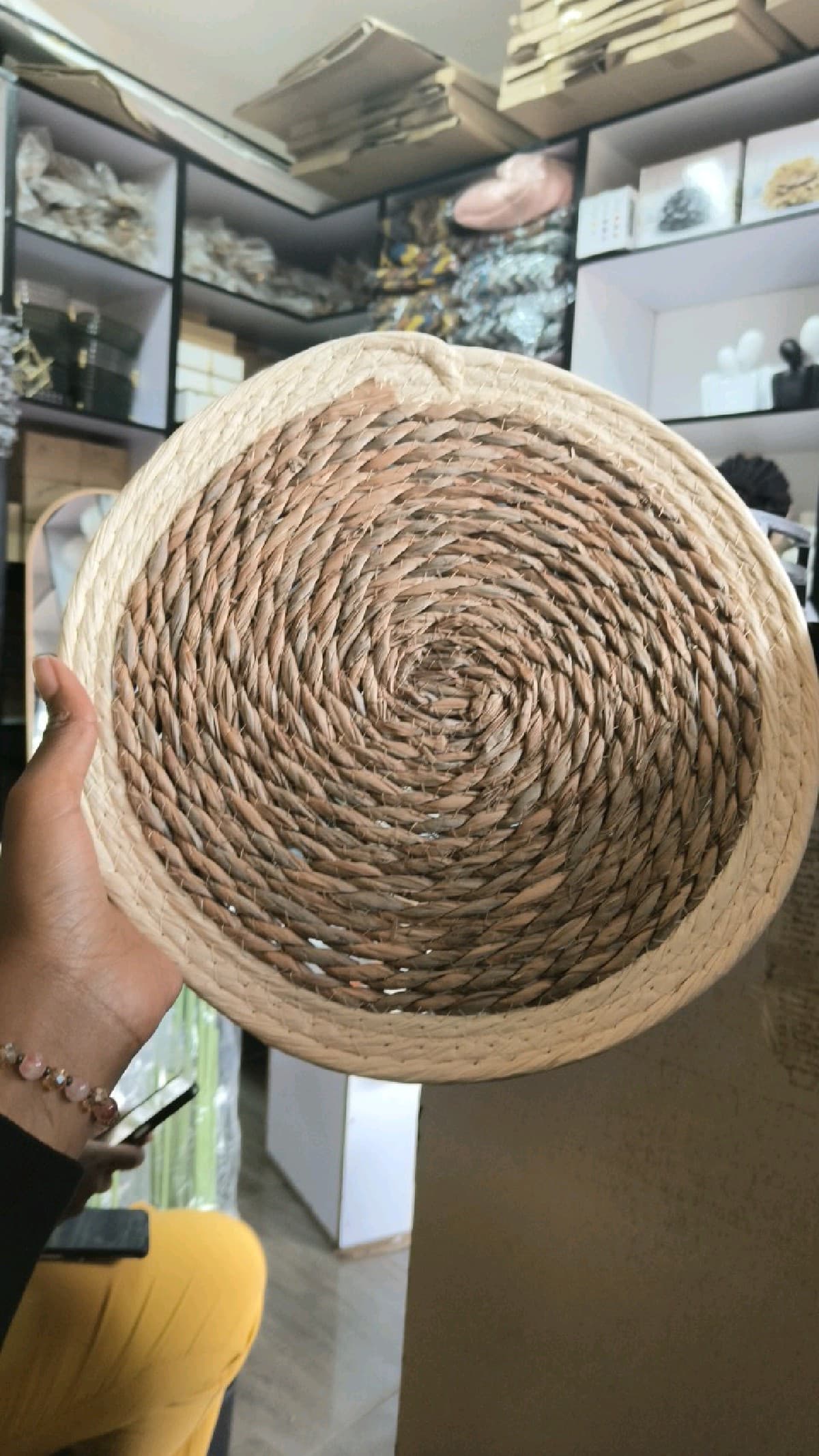 Straw Woven Table Mats Set