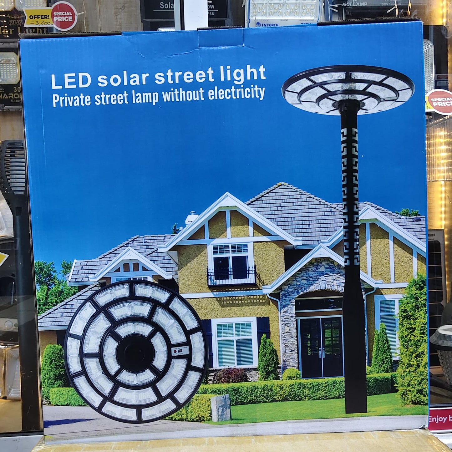 5000 Watts UFO Solar Round Street Light Gha