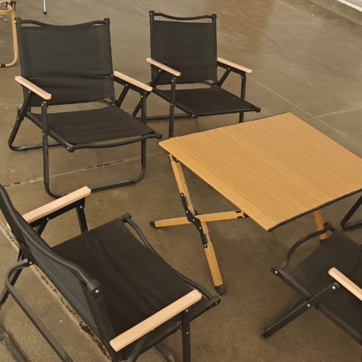 Outdoor yard camping set