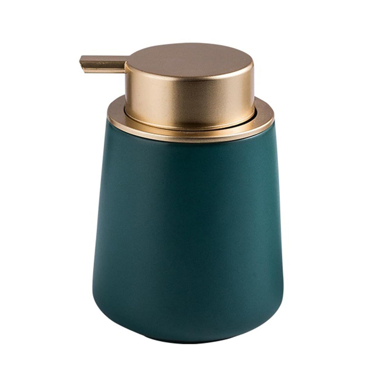 Ceramic lotion and soap dispenser