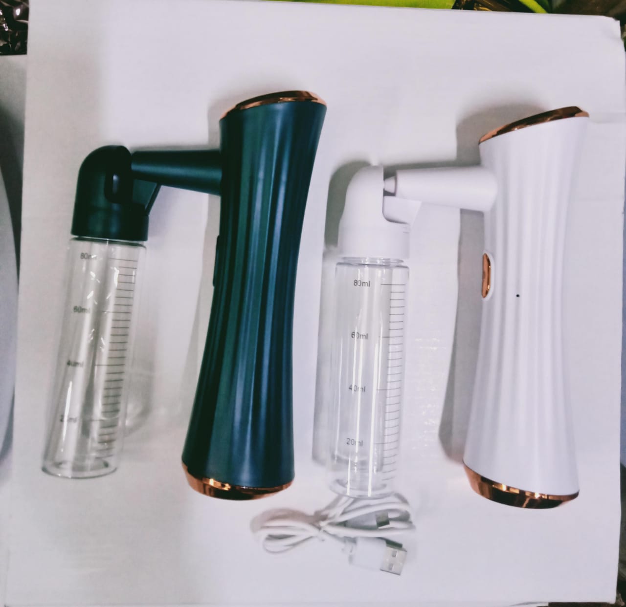 Portable Rechargeable Airbrush Kit for Beauty and Art