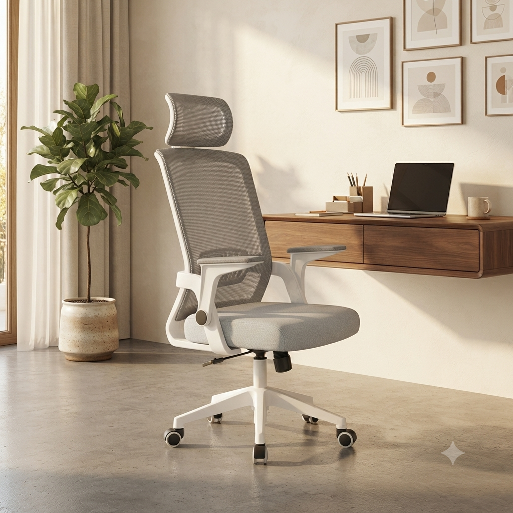 Adjustable Ergonomic Office Chair with Headrest