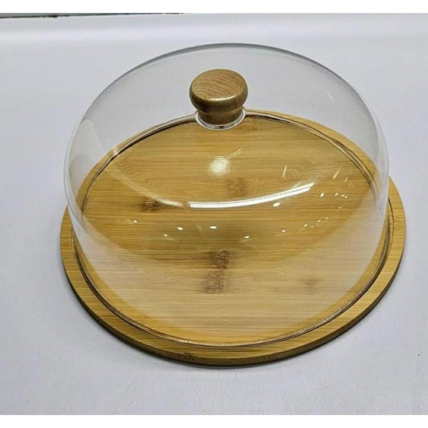 Acrylic Bamboo Base Cake Cover