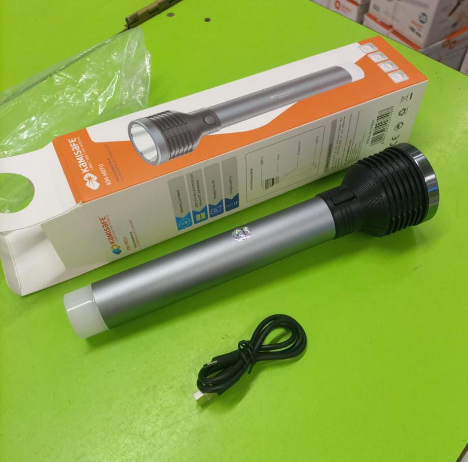 Rechargeable emergency torch