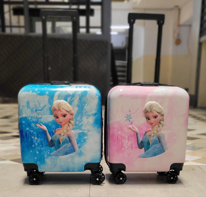 Cartoon themed suitcase