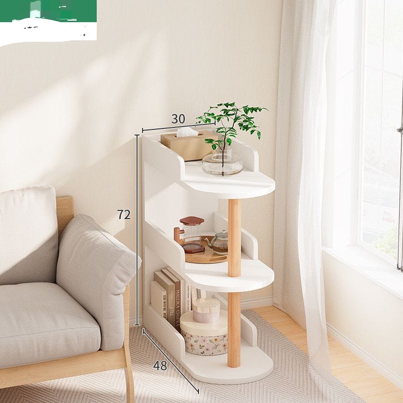 3 Layer bookshelf side table