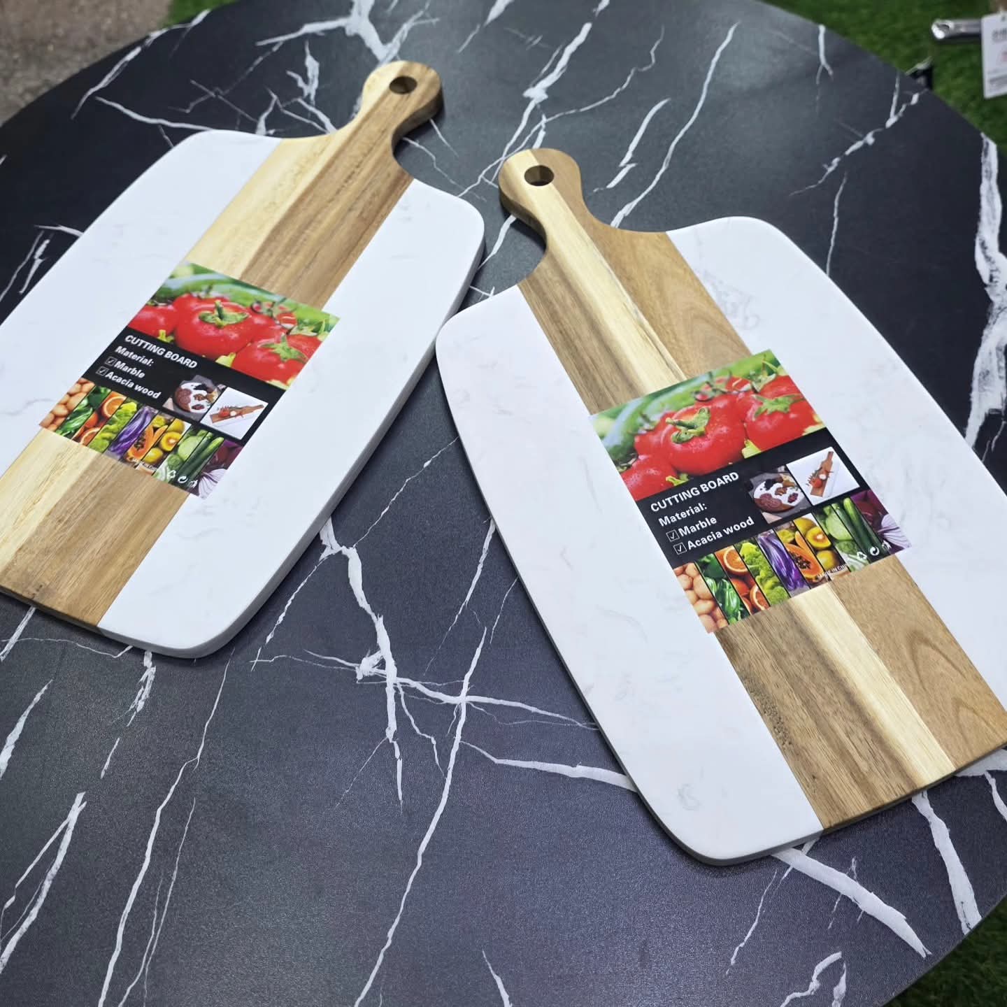 Double sided cutting board