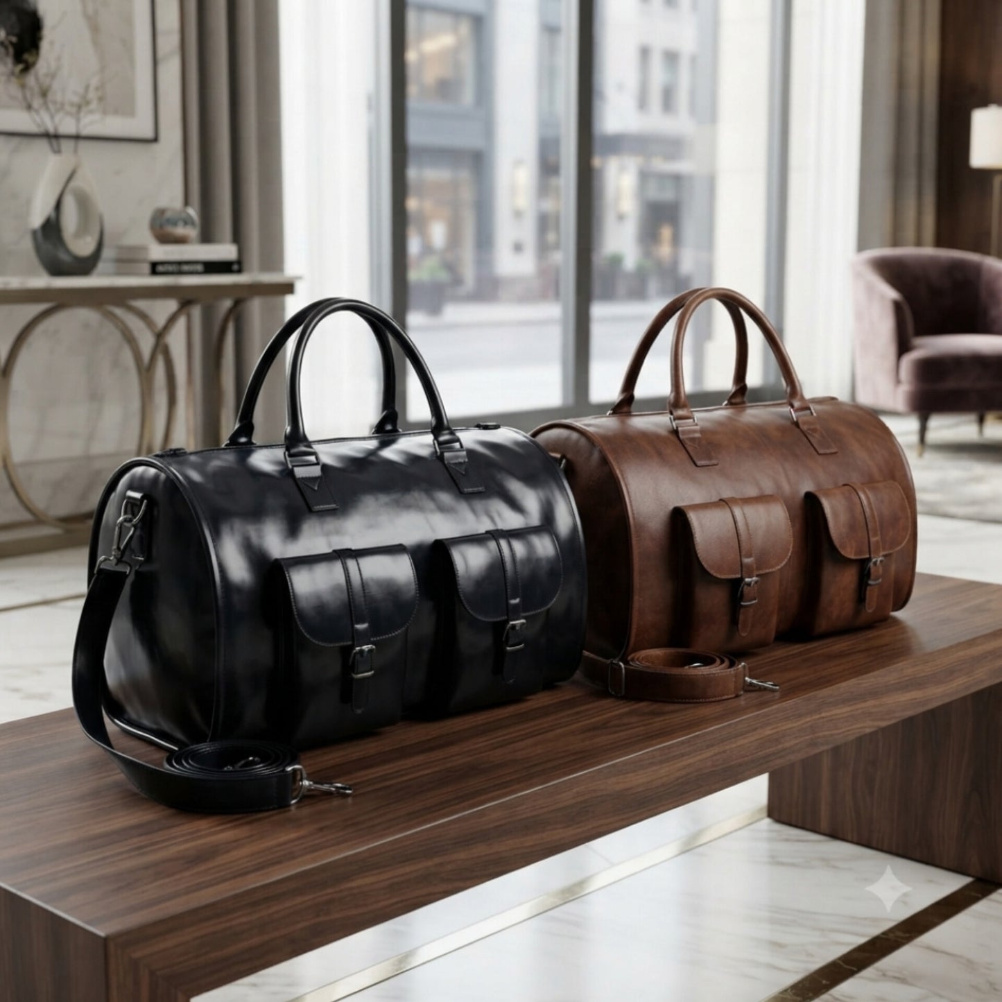2 in 1 Convertible Foldable Travel Duffel Bag Gha