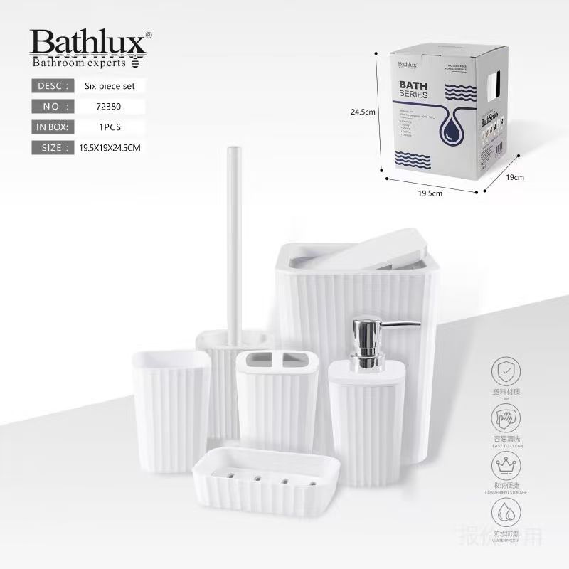 6Pcs Bathroom Set