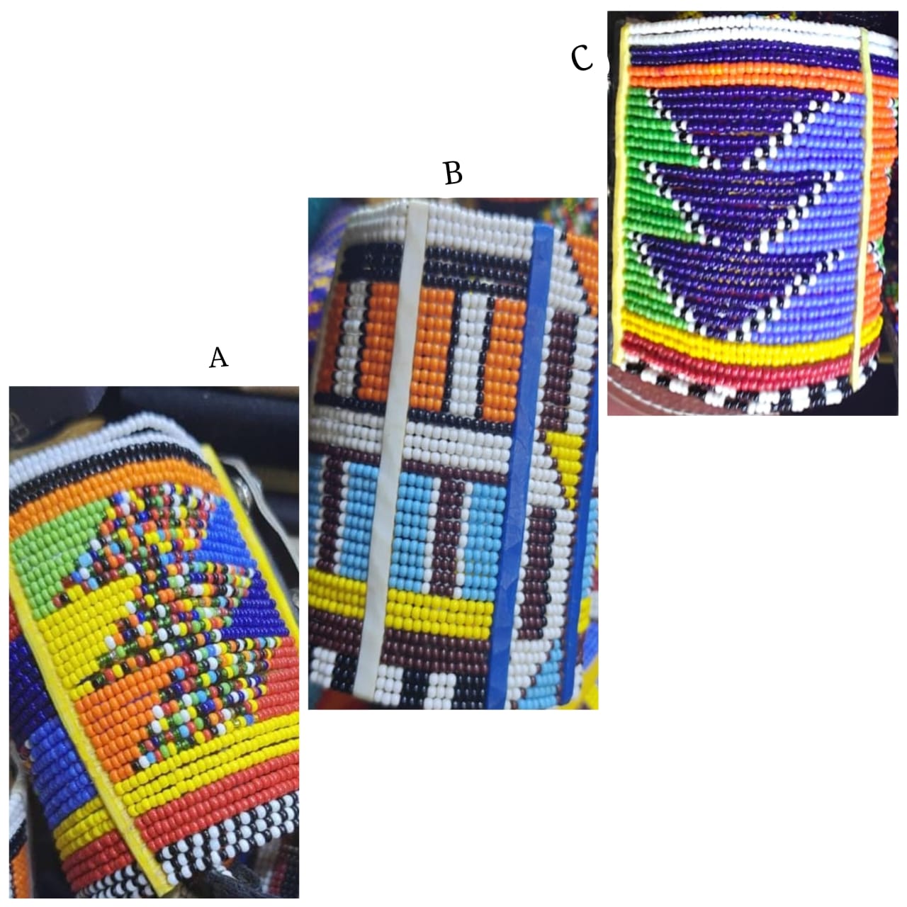 Beaded Long Maasai Bangles