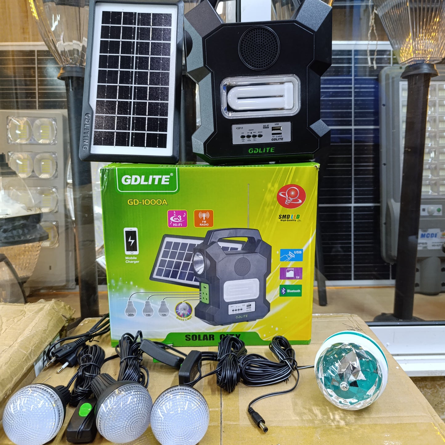 GDLITE GD-1000A Solar Lighting System