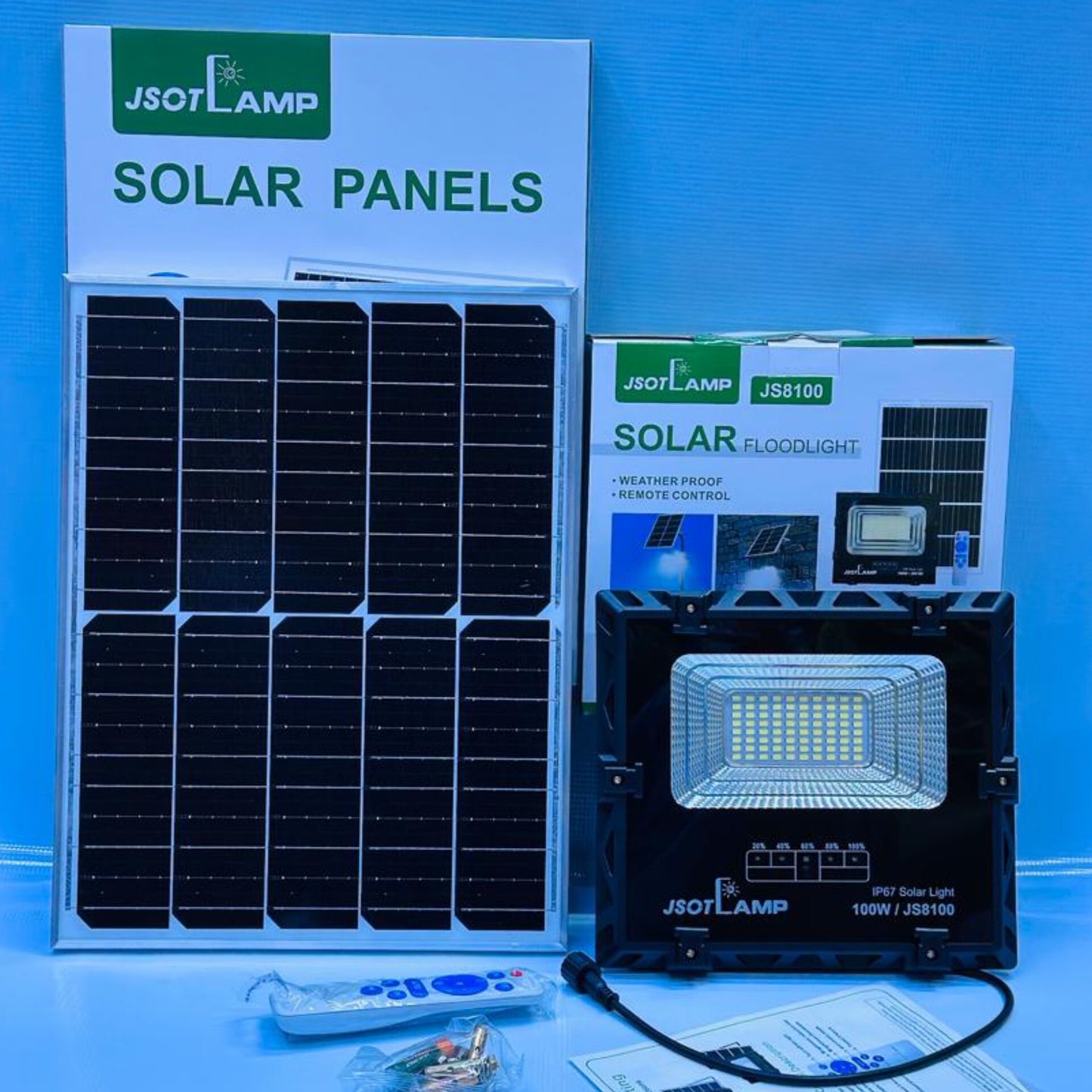 Jsot lamp series solar floodlights