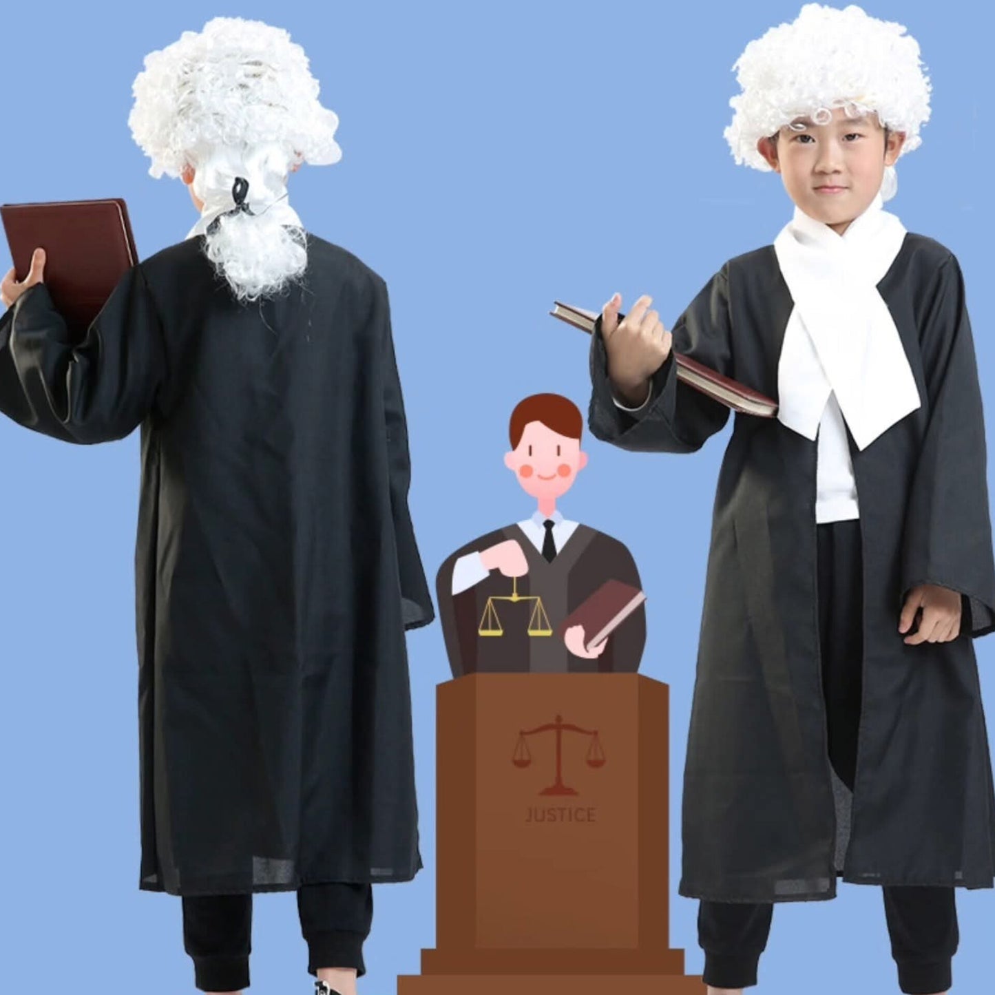 Professional kids lawyer costume