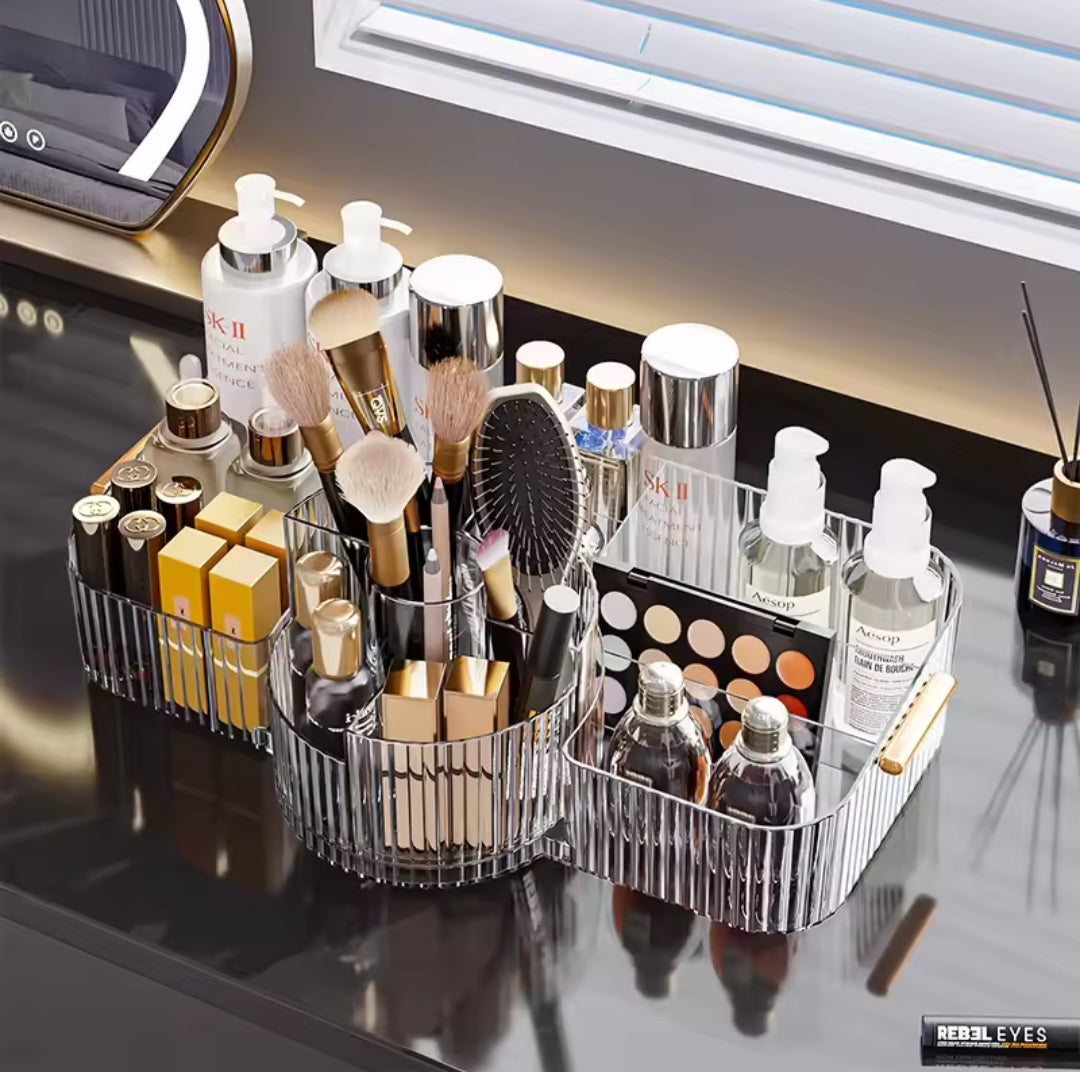 Sectional Cosmetic and Makeup Organizer