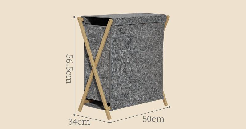 Foldable laundry hamper with cover lid Gha