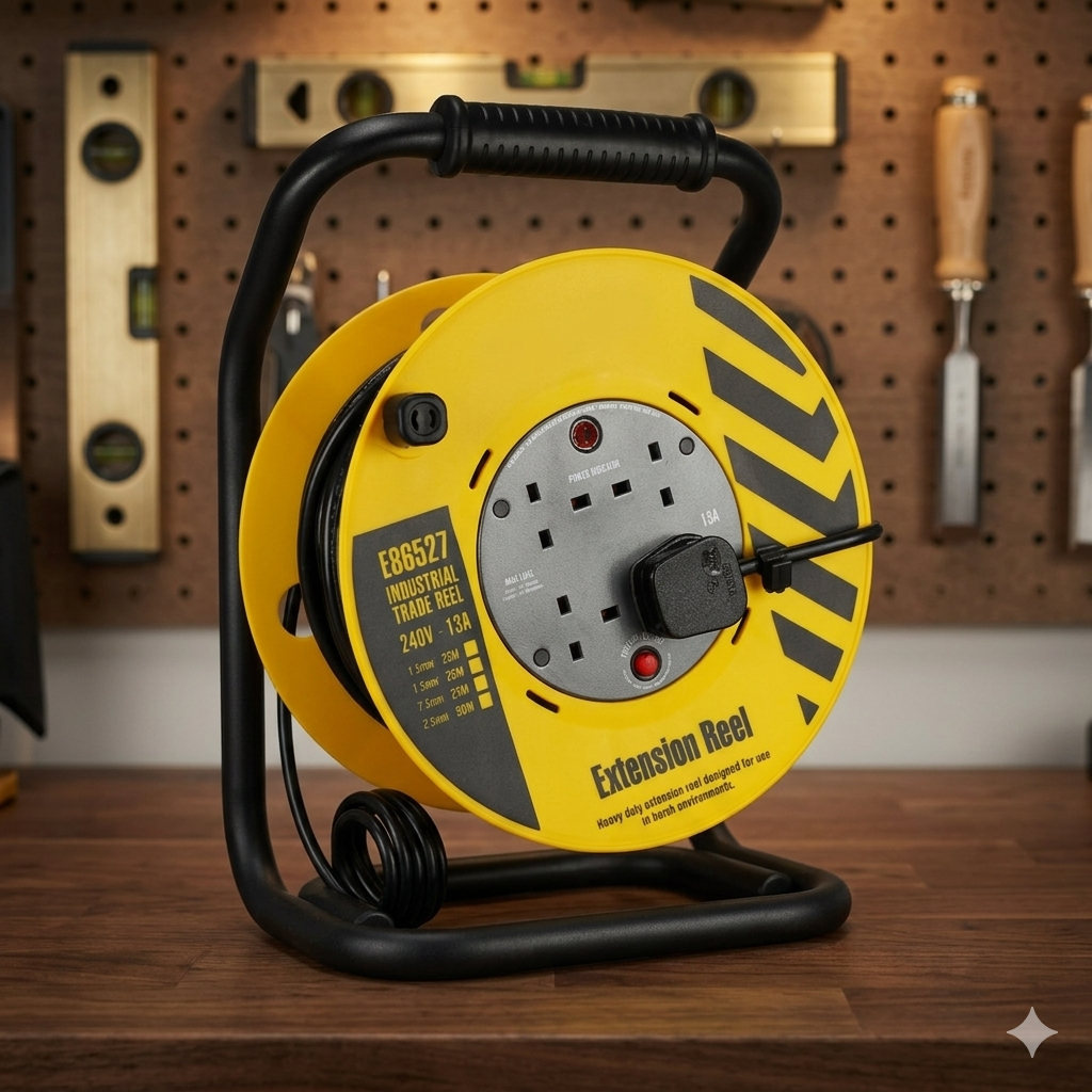Extension Reel 25 Meter 1.5mm 3 Core AET25153N