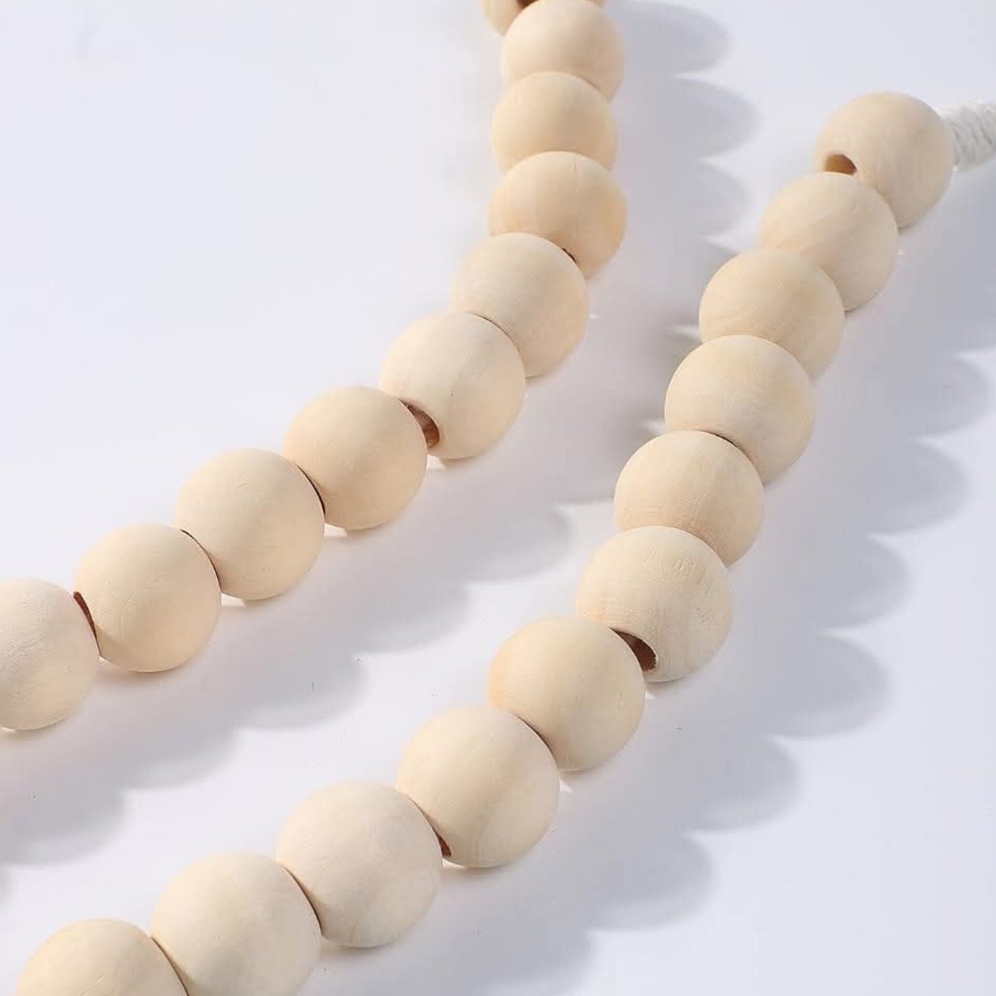 Macrame Curtain Tiebacks With Tassel