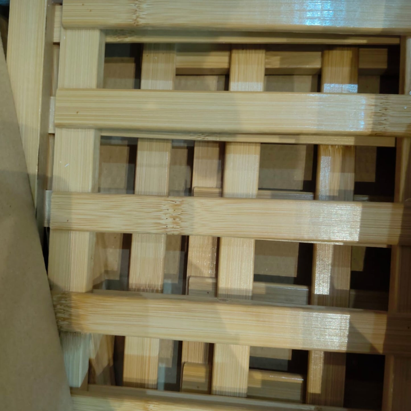 Bamboo Clothing Rack Garment Rack Cloth Hanging and Storage Rack Gha