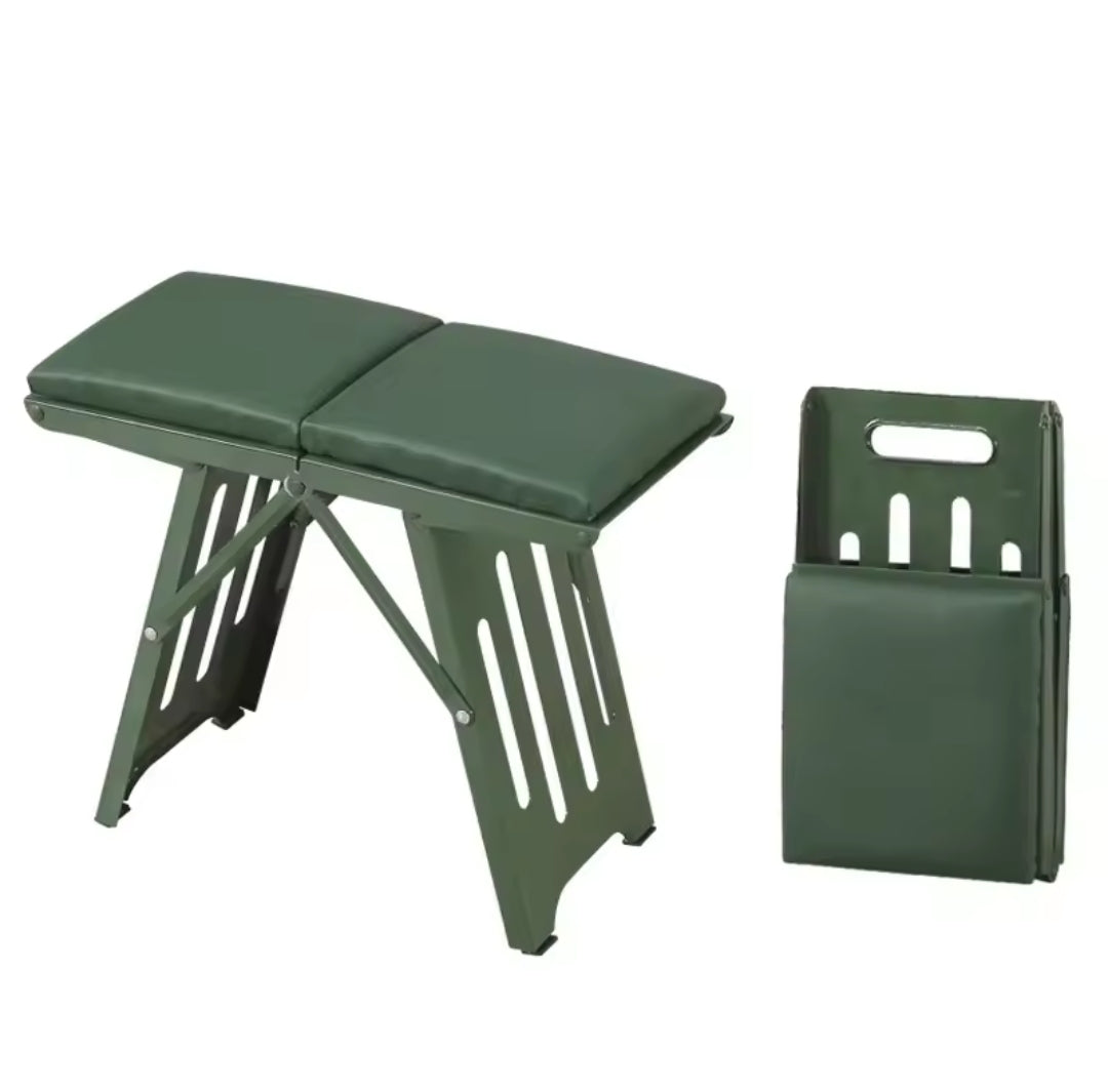 Steel foldable chair stepper