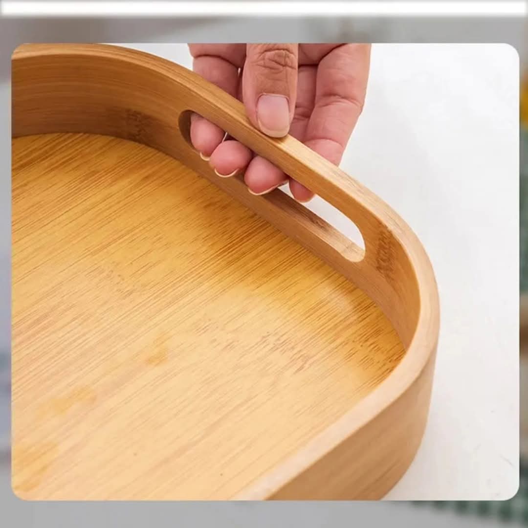 3pc Bamboo tray