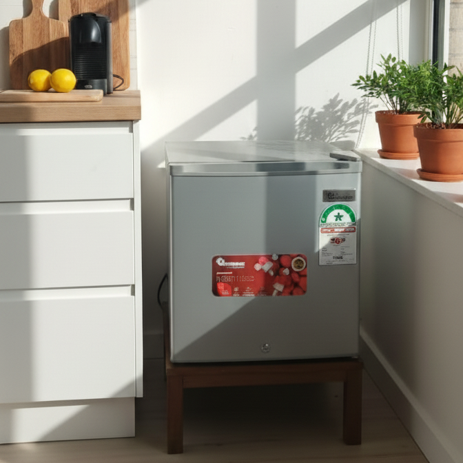 40 Litres Ramtons Bar Fridge Silver RF/213