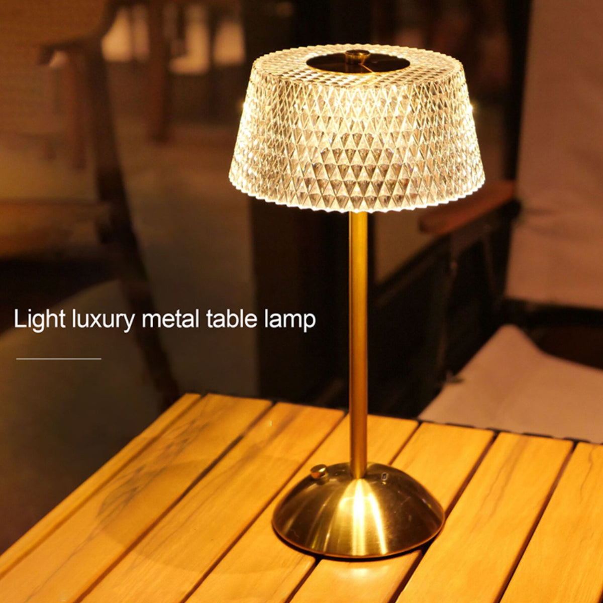 Dimmable LED Rechargeable Table Lamp
