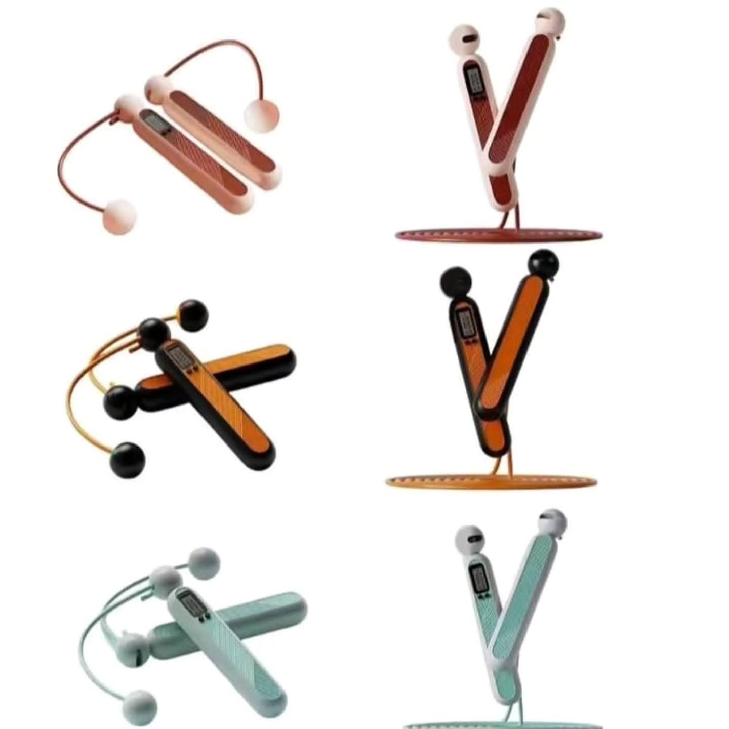 Counting cordless skipping rope