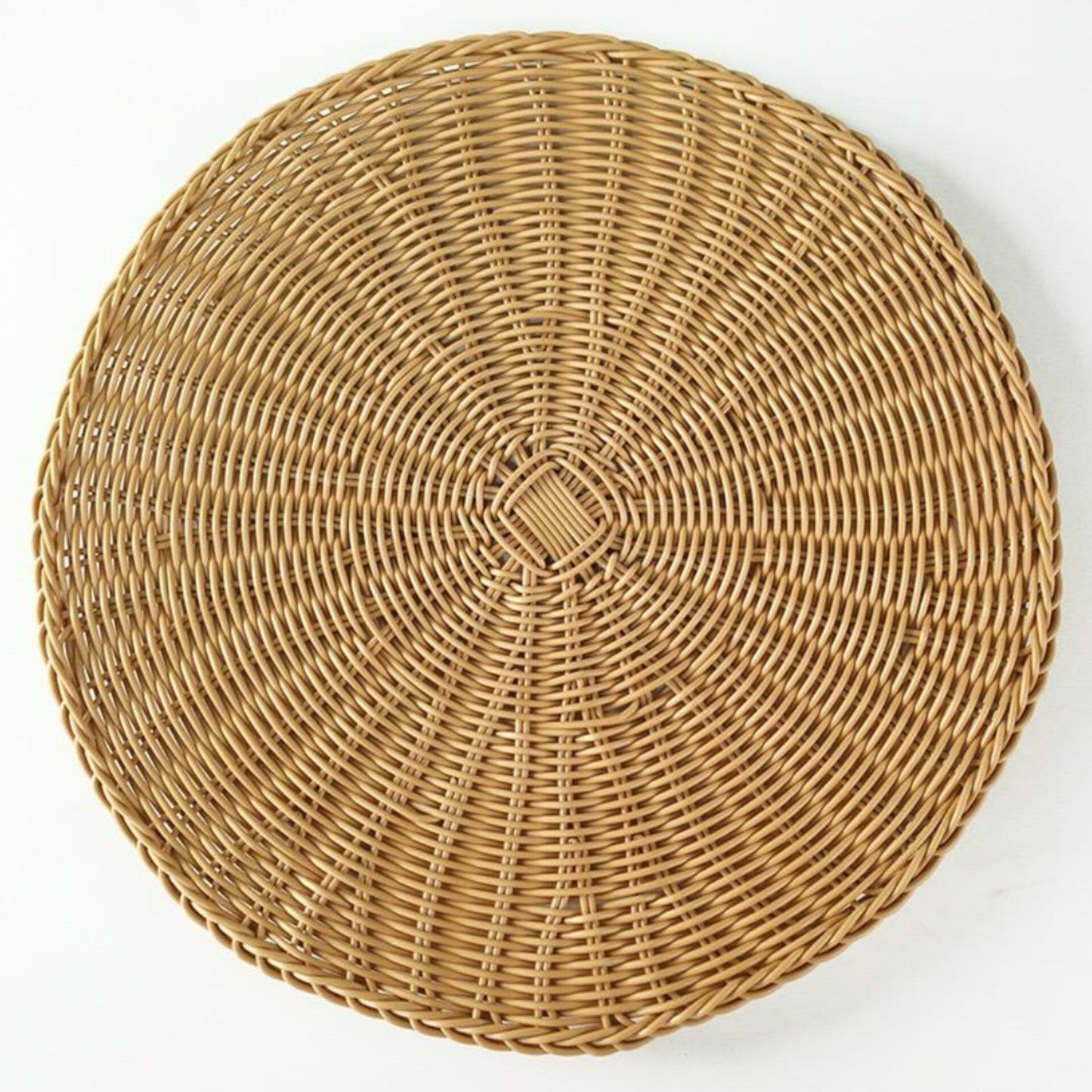 6pc woven rattan table mats
