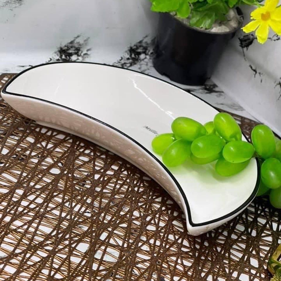 6Pcs half dessert plates