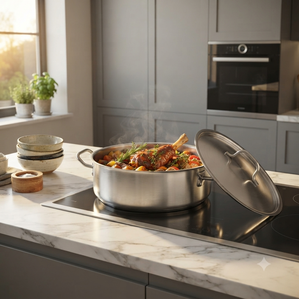 11.2L BA SoulChef Casserole Pot and Lid