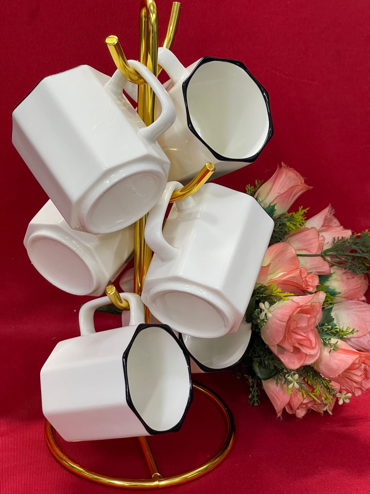 6Pcs coffee tea cups