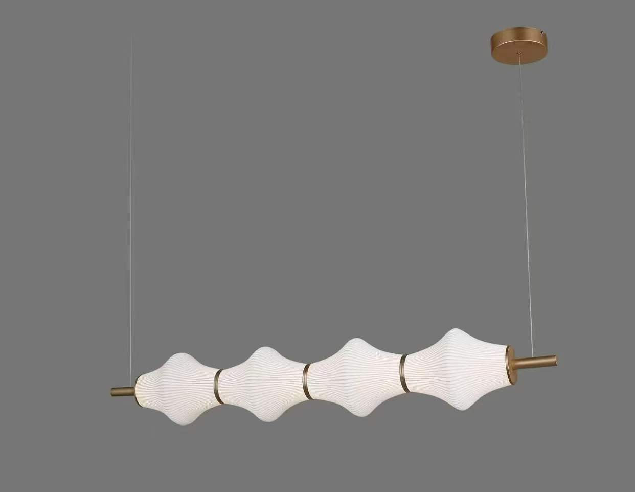 Linear Segmented Chandelier