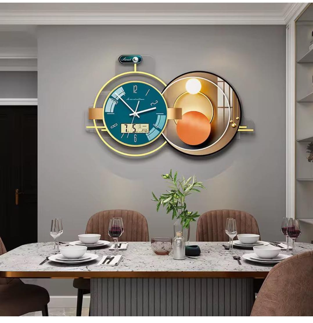 Geometric Wall Clock