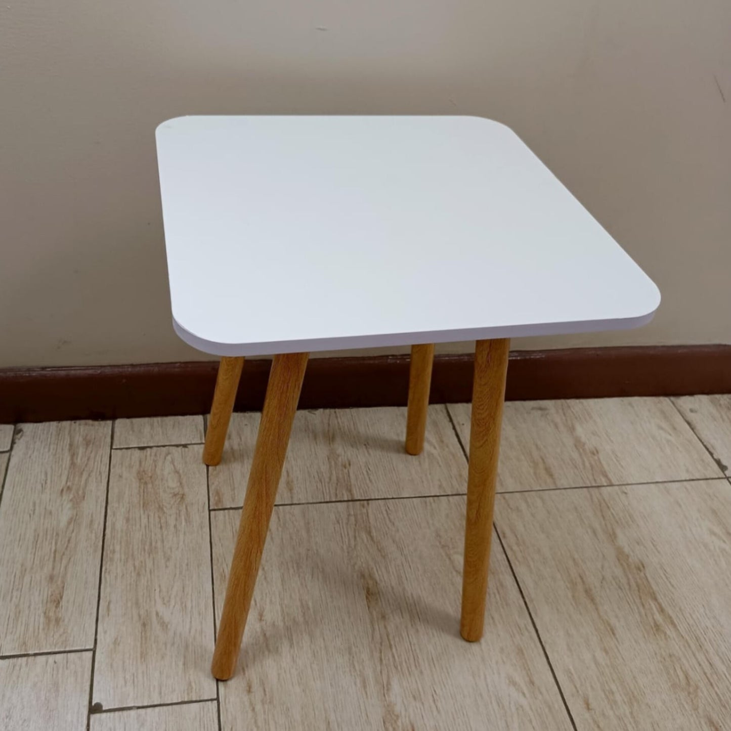 Square Shaped Side Stool