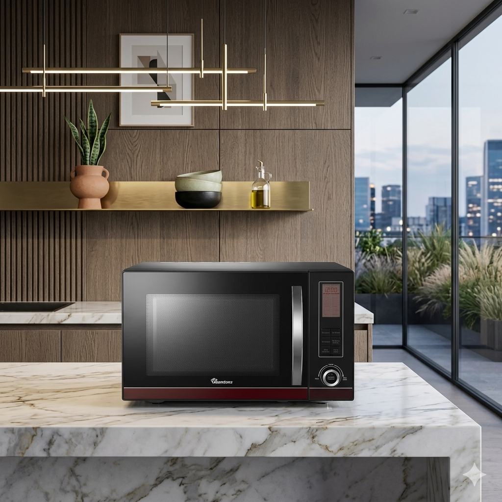Ramtons 30 Liters Convection Microwave Black – RM/327