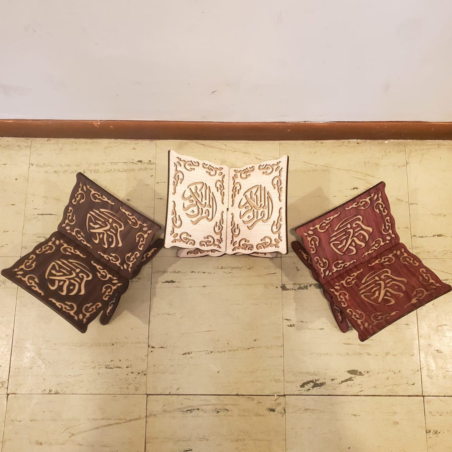 Quran Display Wooden Rack Eid