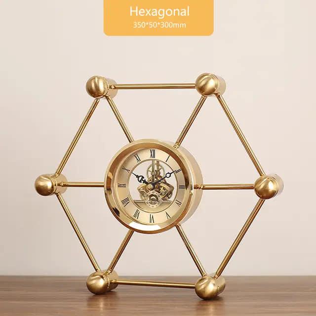 Desktop Clock Decor Piece