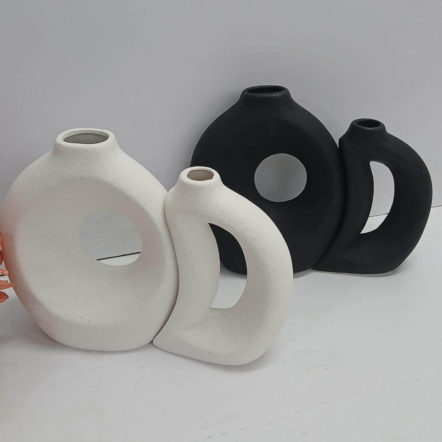 2 in 1 Decorative Doughnut Vase