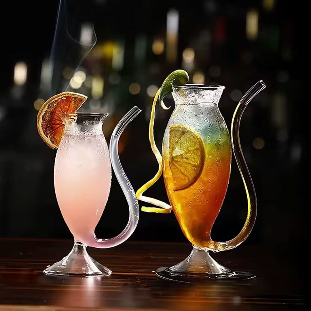 Curvy Wine Glass